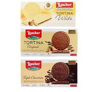 Paquete de prueba Tortina White Triple Dark Original 3pz Chocolate relleno con crema de avellana, 3 x 63 g