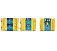 Paquete de pruebas de Cecco Penne Rigate - Farfalle - Spaghettini Pasta di Semola di Grano Duro duro Pasta de sémola de trigo Pasta larga y pasta corta 100% italiana (3 x 3 kg)