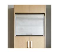 Paquete de puertas plegables para el acuerdo, kit for puerta enrollable para armario de cocina para caravana, armario, tirador para instalación DIY, varios tamaños (34 x 28 in/86 x 71 cm)