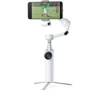 Paquete de rastreador con IA Insta360 Flow 2 en blanco cumbre