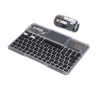 Paquete de Ratón y Teclado Inalámbrico, Indicador de Batería Alta, Combinación de Ratón y Teclado con Cable de Carga para PC