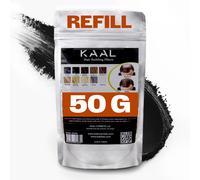 Paquete de recarga de fibra de cabello kaal | (1.76 oz de color marrn oscuro) Corredor para el cabello para reas de adelgazamiento Polvo textur