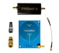 Paquete de Recepción de Iridio Activo Nooelec: Incluye Módulo de Filtro y LNA, Antena de Parche de 1620MHz de Alta Ganancia (3,1dBi), Bloque de DC SMA, Cables y Adaptadores.