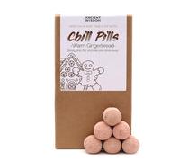 Paquete de regalo de pastillas frías de pan de jengibre, mini bombas de baño para una experiencia relajante de spa navideña, burbujas aromáticas con aroma nostálgico de pan de jengibre