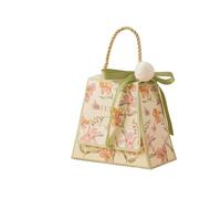 Paquete de regalos de fiesta, 10 Pcs Multicolor Paper Party Favor Candy Box With Ribbon 13x6.5x10.8cm(Green,1 count (Pack of 1))