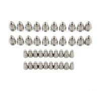 Paquete de repuesto de electrodo y boquilla, 40 piezas para antorcha P80 compatible con cortadores de plasma de aire comunes CUT 70 a CUT 120 (1,7 mm)