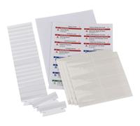 Paquete de repuesto para sistema de etiquetado Smead Viewables, etiquetas colgantes para impresoras l ser y de inyecci n de tinta (64905)