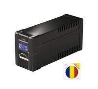 Paquete de SAI SilverCloud SafePC 650AVR, 360 W de Potencia y Bandera Adhesiva incluida.