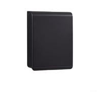 Paquete de seis protectores adhesivos impermeables para varias aplicaciones con tamaño estándar 86 tipos (negro)