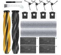 Paquete de servicio para Dreame Aqua10 Ultra Track Complete y Aqua10 Pro Track con almohadillas de microfibra para fregona, cepillos laterales, bolsas de filtro y herramientas de montaje