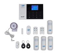 Paquete de Sistema de Alarma de línea Fija PNI SafeHouse HS550 WiFi gsm 3G y 3 sensores de Movimiento HS003
