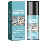 Paquete de spray de limpieza de lentes, limpiador de gafas para gafas, removedor de arañazos, limpiador de cristales de ojos, removedor de gafas, removedor de arañazos