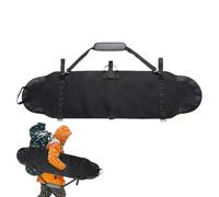 Paquete de tapa de snowboard impermeable - Carrier de esquí acolchado reforzado con cremallera, bolsa de viaje de protección pesada para equipos de tablas | Funda de snowboard port