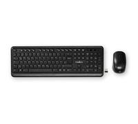 Paquete de teclado alemán QWERTZ, ratón/nano receptor USB