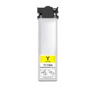 Paquete de Tinta T11N1-T11N4, Compatible con Epson, EP-C800 | Uso de EP-C800RDW/C800, EM-C800/EM-C800RDWF, Juego de cuatro colores, Fácil sustitución(Yellow)