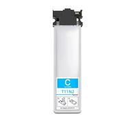 Paquete de Tinta T11N1-T11N4, Compatible con Epson, EP-C800 | Uso de EP-C800RDW/C800, EM-C800/EM-C800RDWF, Juego de cuatro colores, Fácil sustitución(Cyan)