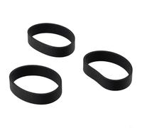 Paquete de tres recambios de goma ecológicos para correas de aspiradora, apto para varios modelos, incluyendo 301291
