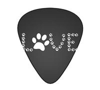 Paquete de variedad acústica Paquete de púas de guitarra de 12 que incluye púas de guitarra delgadas, medianas y pesadas Muchos tigres blancos