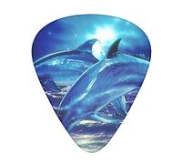 Paquete de variedad acústica Paquete de púas de guitarra de 12 que incluye púas de guitarra delgadas, medianas y pesadas Blue Ridge Parkway Mountains