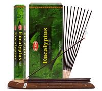 Paquete de varillas de incienso de eucalipto y soporte para varillas de incienso Insence Insense Hem varillas de incienso