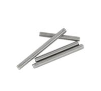 Paquete de varillas roscadas completas, varillas d Pack Of 10 M12 Threaded Rod Multiple Sizes 304 Stainless Steel Right Hand Threads(M12*200 10)