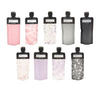 Paquete De Viaje De 9 Piezas, Bolsas De Embalaje De Líquido Transparente, Bolsa De Paquete Portátil, Adecuado Para Gel De Ducha, Loción Y Productos Para El Cuidado De La Piel.