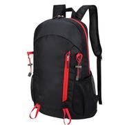 Paquete de viaje para camping, senderismo, resistente al agua, paquete de viaje , 11,02 x 7,48 x 17,72 pulgadas para camping, mochilero, ciclo, pesca y aventuras diarias, Negro , Se référer au