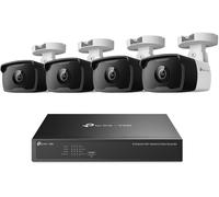 Paquete de vigilancia IP Wi-Fi (Grabador NVR de 8 canales + 4 cámaras IR IP67 de 3 MP) - TP-LINK