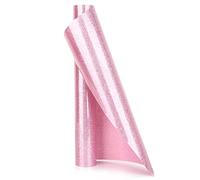 Paquete de vinilo con transferencia de calor Paquete de vinilo adhesivo brillante rosa