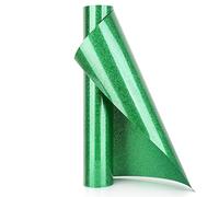 Paquete de vinilo con transferencia de calor Paquete de vinilo adhesivo brillante verde