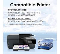 Paquete doble de cartuchos de tinta D934XL935XL para HP OfficeJet