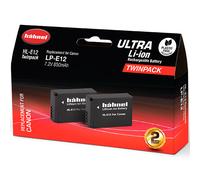 Paquete doble Hähnel HL-E12 Ultra - Canon LP-E12