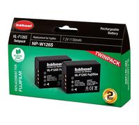 Paquete doble Hähnel HL-F126s - Fujifilm NP-W126S