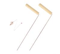 Paquete dual de las barras del detector de cobre para el agua que adivinan el tesoro de la caza de la prospección del oro y el trabajo de la exploración mineral