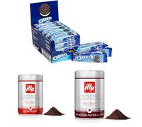 Paquete Dulce y Aromático: Oreo Original + illy Café Molido Clásico 250g + illy Café Molido Intenso 250g