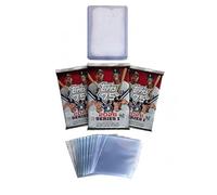 Paquete económico de tarjetas de béisbol Topps Series 1 2026, 3 paquetes sellados de fábrica (42 tarjetas en total) + 10 fundas de centavo + 1 cargador superior, paquete de tarjetas coleccionables de