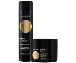 Paquete esencial de queratina dorada Eugene Perma