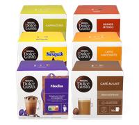 paquete familiar - 96 cápsulas para Nescafé Dolce Gusto