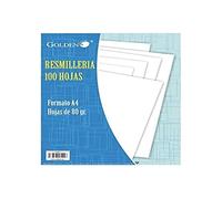 Paquete folios 100 hojas blanca DIN A4/ 80GR papel fotocopiadora impreso