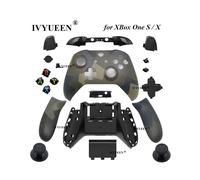 Paquete G para el controlador Xbox One S X Shadow Blue Estuche de repuesto Carcasa Placa frontal Cubierta Rieles