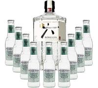 Paquete Gintonic - Gin Roku + 9 del árbol de fiebre flor de saúco Agua - (70cl 20cl * + 9)