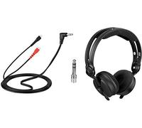 Paquete: HD 25 cable de 1,5 m + juego de almohadillas de terciopelo - Negro