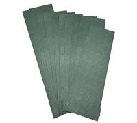 Paquete hueco de la junta de los anillos del papel del aislador de la batería con 100 pedazos para el uso en la seguridad eléctrica de la batería (L)