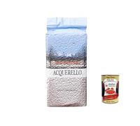 Paquete italiano Gourmet para risotto premium, arroz Acquerello Carnaroli 2,5 kg, madurado y procesado suavemente, cremosidad ideal para cocina gourmet + Polpa italiana gourmet
