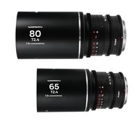 Paquete Laowa Nanomorph S35 (65 mm, 80 mm) (plata) MFT