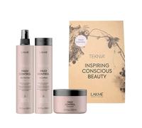 Paquete minorista lakme tkn control de frizz: champú 300 ml + tratami