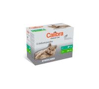 Paquete Múltiple de Bolsas para Salmon para Gatos Esterilizados 12X100 Gr