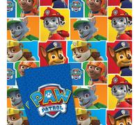 Paquete oficial de 2 hojas y 2 etiquetas de Paw Patrol