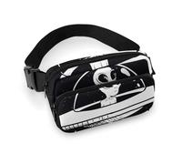 Paquete pequeño con Estampado Completo para Mujer, Bolso de cinturón portátil, Bolso de Cintura con decoración de Vestido de Moda con Correa Ajustable Compatible con Galaxy Space Alien UFO