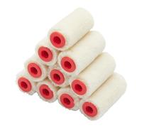 ProDec Paquete de 10 rodillos de pintura Mohair de pelo brillante de 2 pulgadas para un acabado suave con pinturas brillantes y satinadas, barniz, manchas de madera en zócalos, alféizares de ventanas,